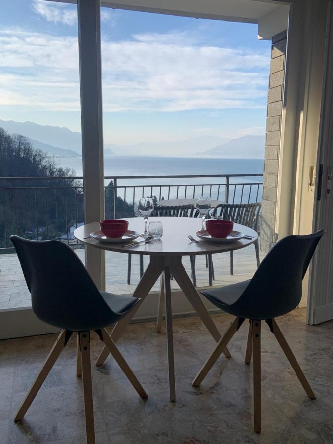 Casa Colmegna Mit Traumhaften See- Und Bergblick Luino Exterior photo