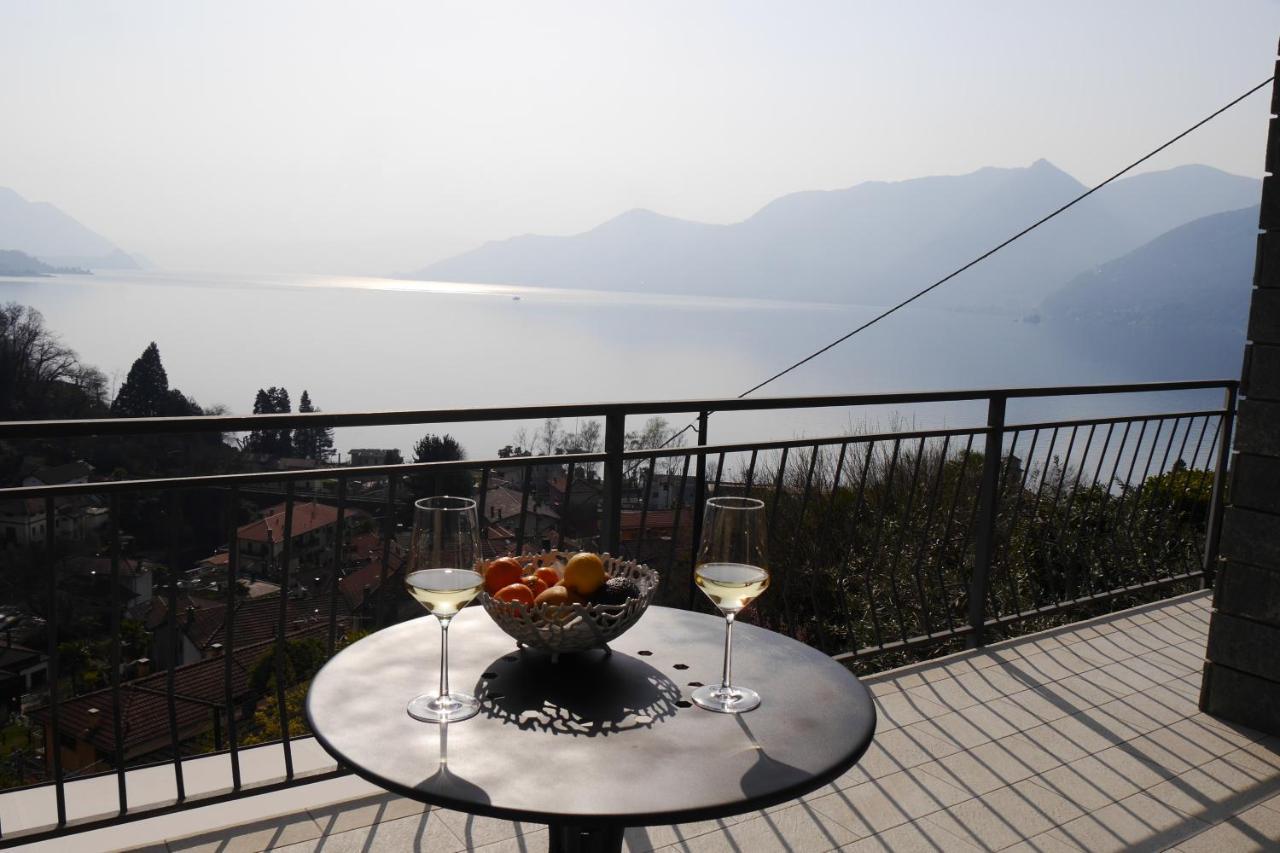 Casa Colmegna Mit Traumhaften See- Und Bergblick Luino Exterior photo